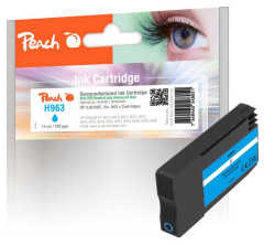 Peach Patrone HP Nr.963 3JA23AE cyan OEM reset ink level...