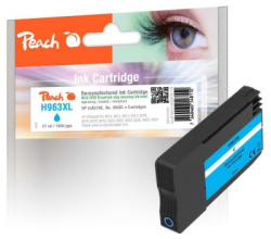 Peach Patrone HP Nr.963XL 3JA27AE cyan OEM reset...