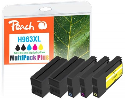Peach Patrone HP Nr.963XL MultiPack Plus OEM reset 2xb,c,m,y remanufactured