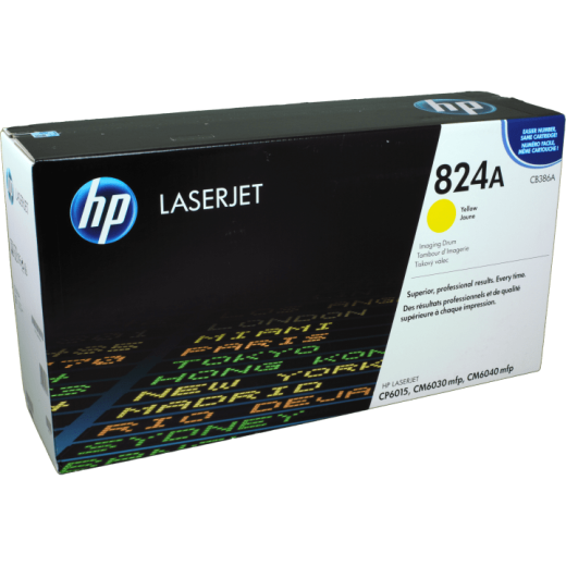 HP Trommel CB386A 824A yellow