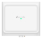 TP-Link Omada WL-AP Access Point EAP650 D30-Outdoor (AX3000)