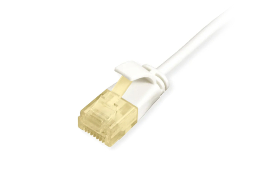 Equip Patchkabel Cat6A SlimFlex U/UTP 0.50m weiß LSZH 2xRJ45 Polybeutel