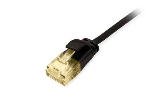 Equip Patchkabel Cat6A SlimFlex U/UTP 0.50m schw.LSZH 2xRJ45 Polybeutel