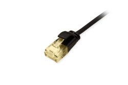 Equip Patchkabel Cat6A SlimFlex U/UTP 2.00m schw.LSZH...