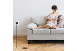 Logilink USB 2.0 Typ-C Kabel C/M > USB-C/F, PD, schwarz 1m
