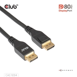 Club3D DP-Kabel 2.1 DP80 zertifiziert 2m 10K/8K/4K St/St retail