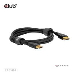 Club3D DP-Kabel 2.1 DP80 zertifiziert 2m 10K/8K/4K St/St retail