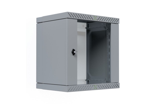 EFB 19 Wandgehäuse X-Rack mit Glastür 400-600mm 12HE grau