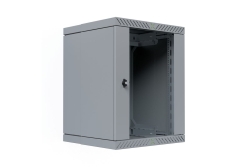 EFB 19 Wandgehäuse X-Rack mit Glastür 400-600mm 15HE grau