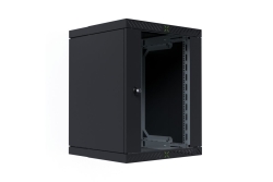 EFB 19 Wandgehäuse X-Rack mit Glastür 400-600mm 15HE schwar