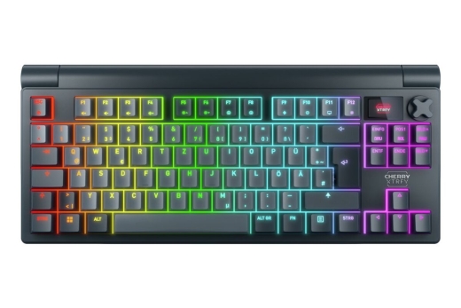 CHERRY XTRFY MX 8.3 Wireless Tastatur RGB MX Rot TKL 80% gr