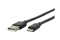 Mobilis Energia Cable - USB A / USB C - 1m - Black