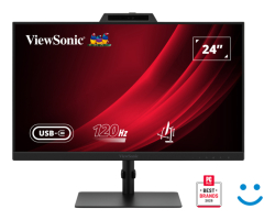 Viewsonic 60,5cm VG2441V Webcam 16:9 HDMI/DP/USBC 120Hz FHD