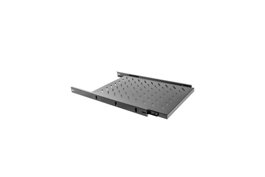 LANBERG 19 Fachboden 1U 465x750mm, max. 60kg, ausziehbar sw