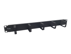 Equip 19 Kabelmanagement 5xMetallringe Plastik 1U RAL9005