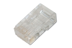 DIGITUS Modularstecker Cat6 für Rundkabel...