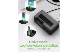 Docking- & Klonstation IcyBox SATA & M.2 USB3.2 Type retail