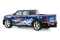 Amewi RC Pickup Die Cast mit Wohnwagen 1:64 RTR blau 6+