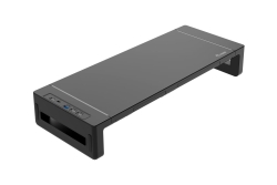 Equip Monitortischerhöhung 4xUSB-A/USB-C/+ 25Kg schwarz