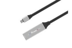 Equip Kabel USB-C3.2->C Gen1 Akt.Erweit.St/Bu 15.00m schwarz