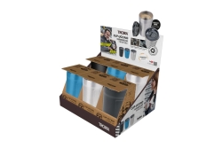 TROIKA Thekendisplay 6xCUP-UCCINO Thermobecher