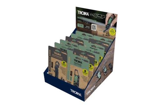 TROIKA Thekendisplay 12x Miniwerkzeug
