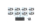 MANHATTAN 4K60Hz 8-Port HDMI-Splitter mit Downscaling