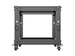 LANBERG 19 9U 600x600-1100 verstellbares, offenes Rack sw