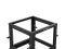 LANBERG 19 9U 600x600-1100 verstellbares, offenes Rack sw