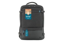 Mobilis Trendy 24h Backpack 14-16 Black 25L 100% Recycled
