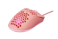 Deltaco Gaming Maus USB, RGB, pink