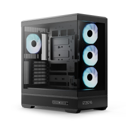 AeroCool Geh Midi P500B-Digi Black ARGB ACCS-P500B-DIGI-001