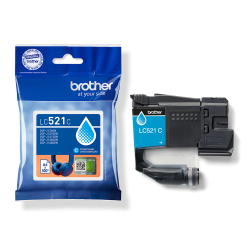 Patrone Brother LC-521C Cyan DCPJ1260x/1310x/1360x/1460x