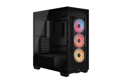 CORSAIR Geh Midi 3500X LXR LINK (Tempered Glass) Black