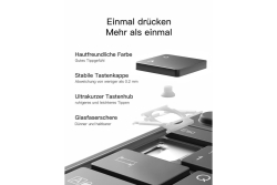 inateck Keyboard Surface gray Sureface Pro 8-11 Com. QWERTZ