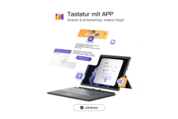 inateck Keyboard Surface gray Sureface Pro 8-11 Com. QWERTZ