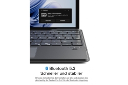 inateck Keyboard Surface gray Sureface Pro 8-11 Com. QWERTZ
