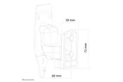 Neomounts WAH für Sonos 3 Boxen schw.