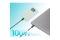 MANHATTAN Dual USB-C Ladekabel 100 W 2 m schwarz