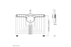 Neomounts WAH 32-70 1TFT schwarz Max40Kg