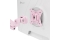 Arozzi TIS Alzare Neo 17-49 1TFT 3Gelenke Max.9KG pink
