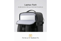 inateck Notebook-Rucksack 13-15,6 BP03005-13 black 20-42LL