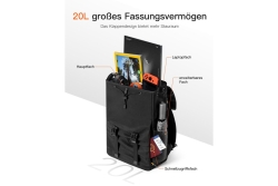 inateck Notebook-Rucksack 15,6-16 BP01008 black 20L