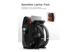 inateck Notebook-Rucksack 15,6-16 BP01008 black 20L
