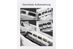 inateck Elektronik Kabel Organizer, Spritzwassergeschützt