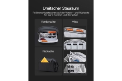 Inateck Elektronik Organizer Tasche Schwarz [AB03010]