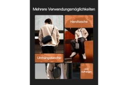 Inateck Elektronik Organizer Tasche Schwarz [AB03010]