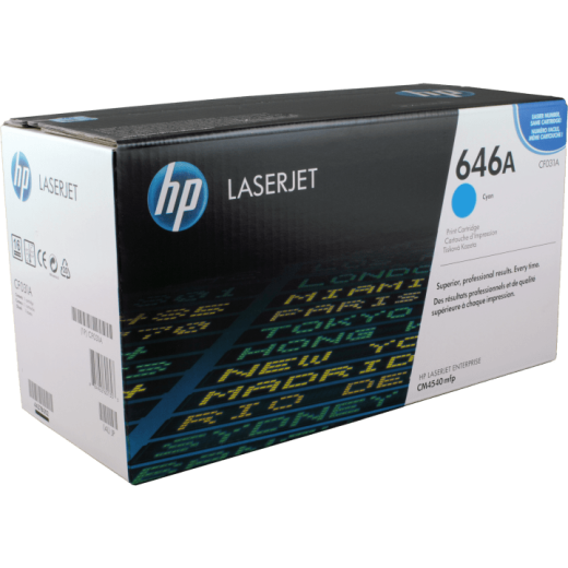 HP Toner CF031A 646A cyan