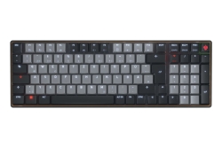 CHERRY KW550 MX LP Wireless Tastatur DE MX rot TKL 96% sw