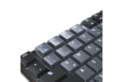 CHERRY KW550 MX LP Wireless Tastatur DE MX rot TKL 96% sw